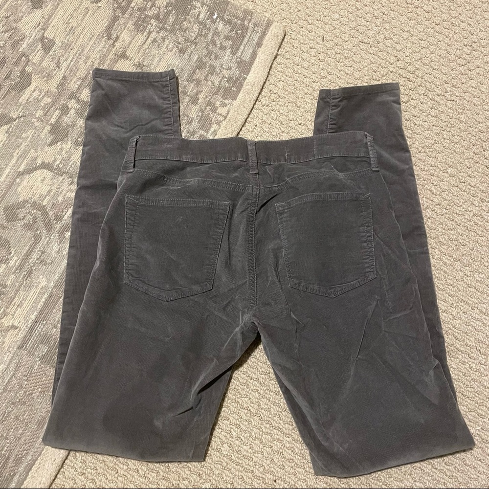 GAP 1969 Gray Corduroy Legging Jean - Picture 3 of 7